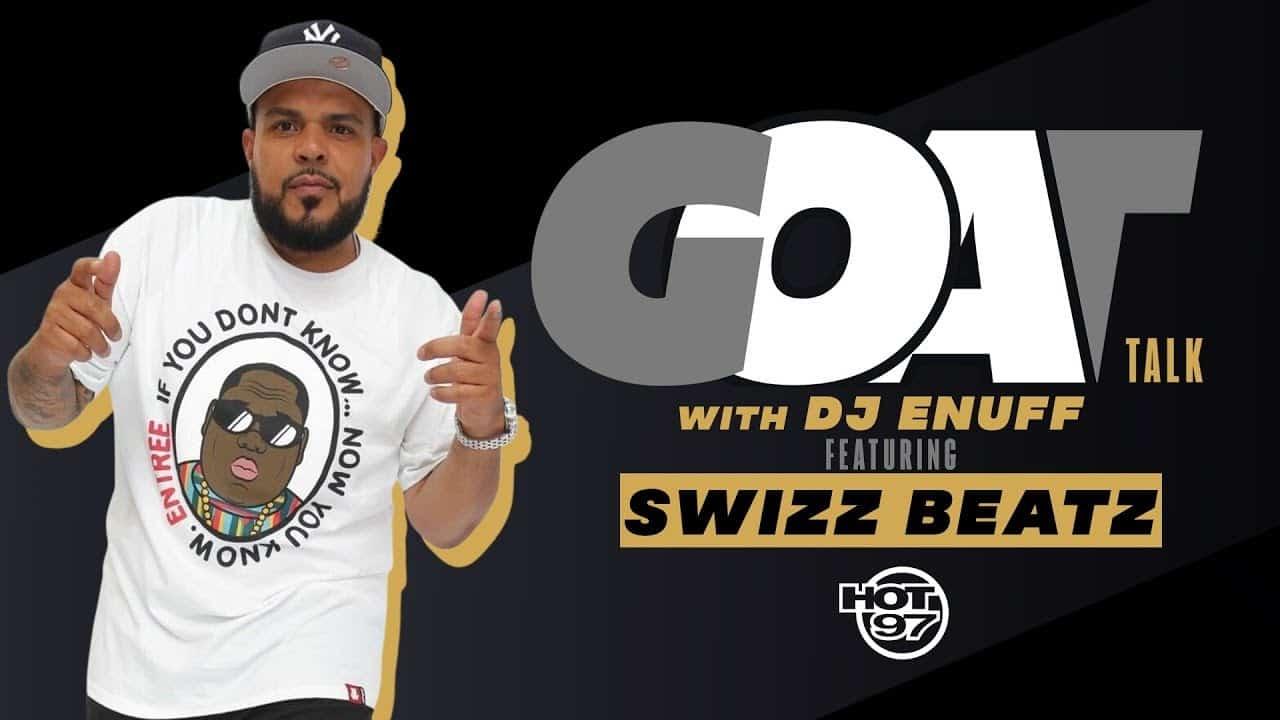 DJ Enuff Presents GOAT Talk: Swizz Beatz On DMX, Making Anthems + Top Two Greatest Hip-Hop Songs